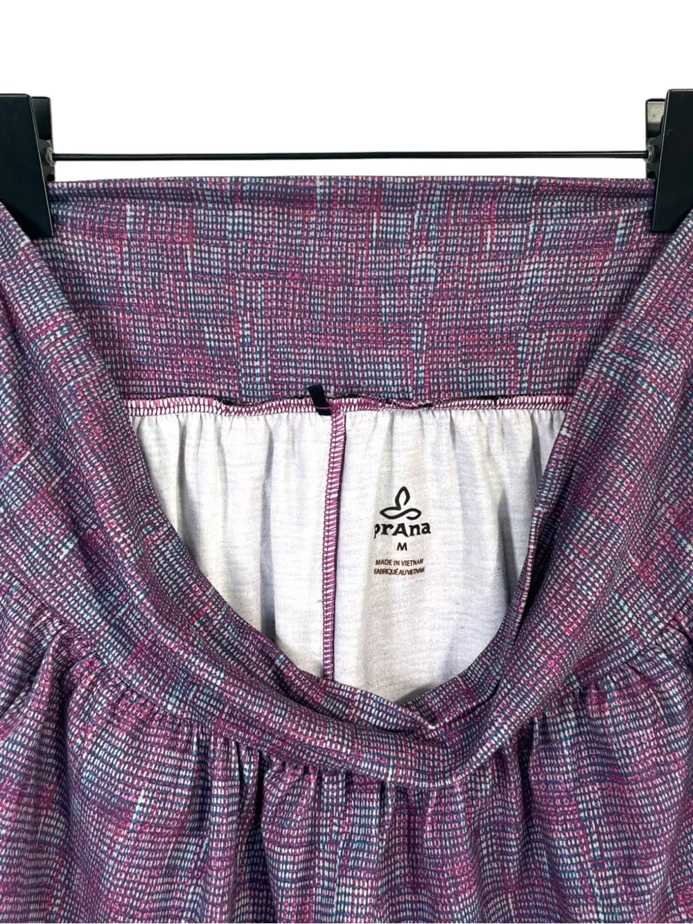 Prana Ryley Jogger Purple Heathered Harem Crop Pants Size Medium